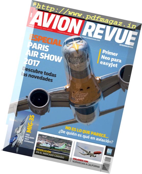 Avion Revue Spain – Agosto 2017