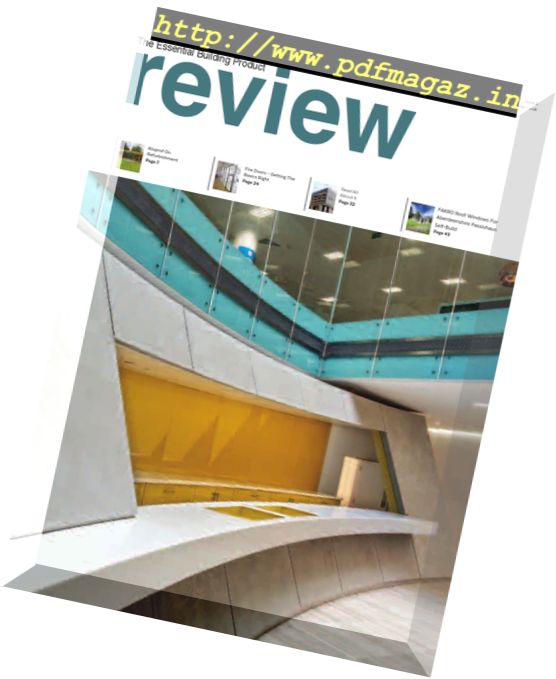 The Essential Building Product Review – Issue 3 – August 2017