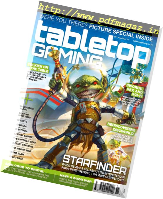 Tabletop Gaming – August-September 2017
