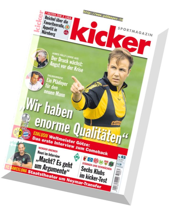 Kicker – 3 August 2017