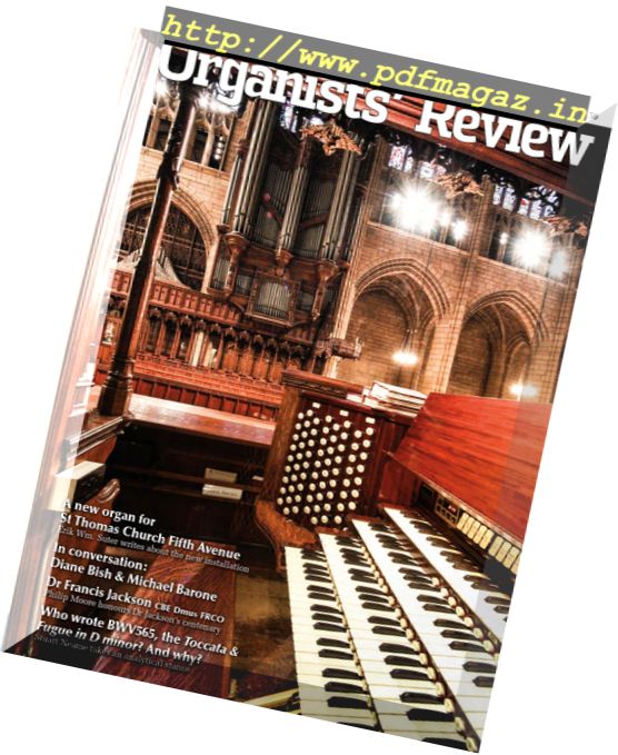 Organists’ Review – September 2017