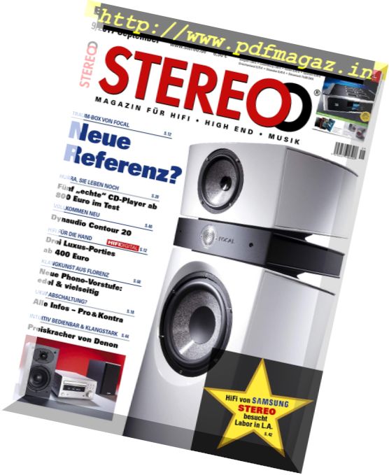 Stereo – September 2017