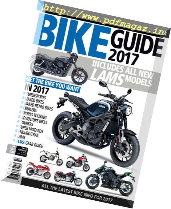 Australian Road Rider – Bike Guide 2017