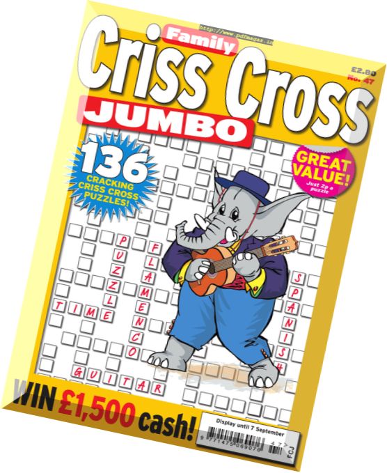 Family Criss Cross Jumbo – Issue 47 2017