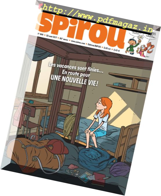 Le Journal de Spirou – 23 Aout 2017
