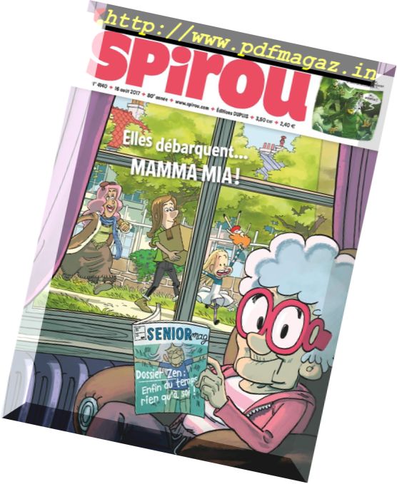 Le Journal de Spirou – 16 Aout 2017
