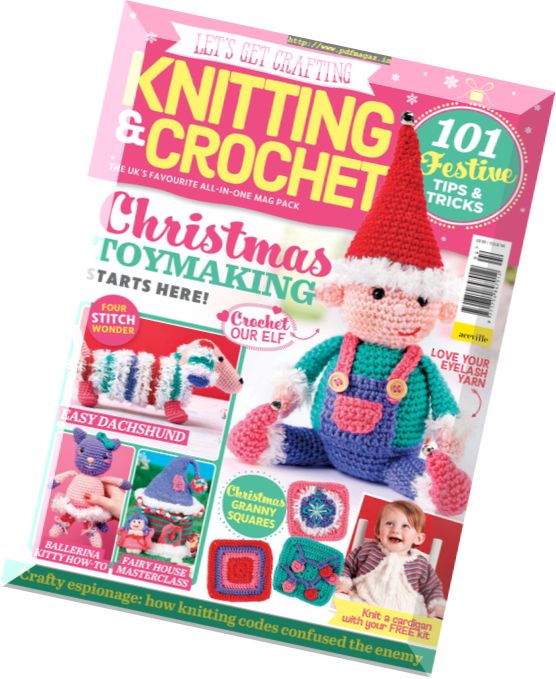 Let’s Get Crafting Knitting & Crochet – Issue 94, 2017