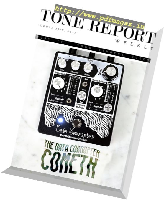Tone Report Weekly – Issue 194, 18 August 2017