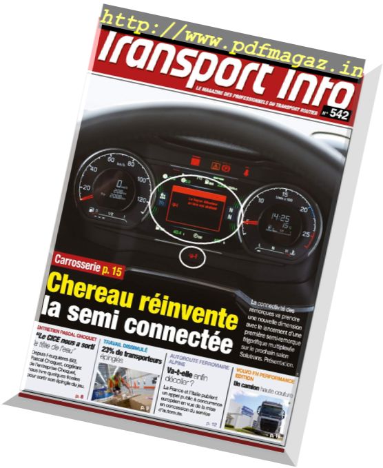Transport Info Hebdo – 25 Aout 2017