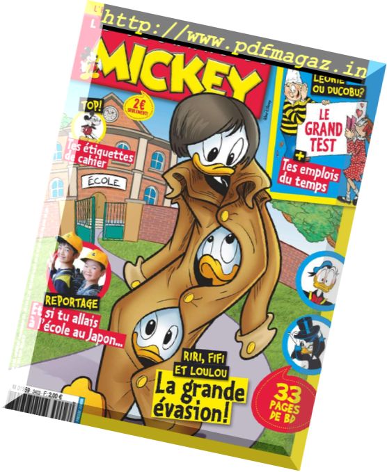 Le Journal de Mickey – 6 Septembre 2017