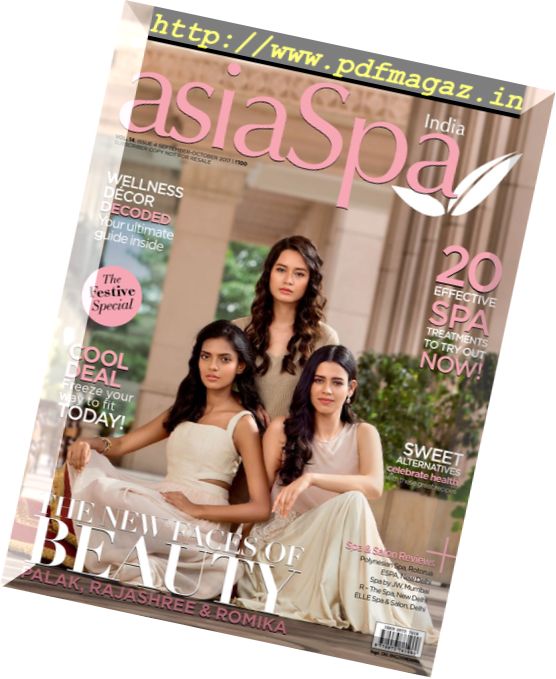 asiaSpa India – September-October 2017