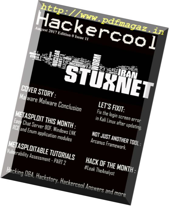Hackercool – August 2017