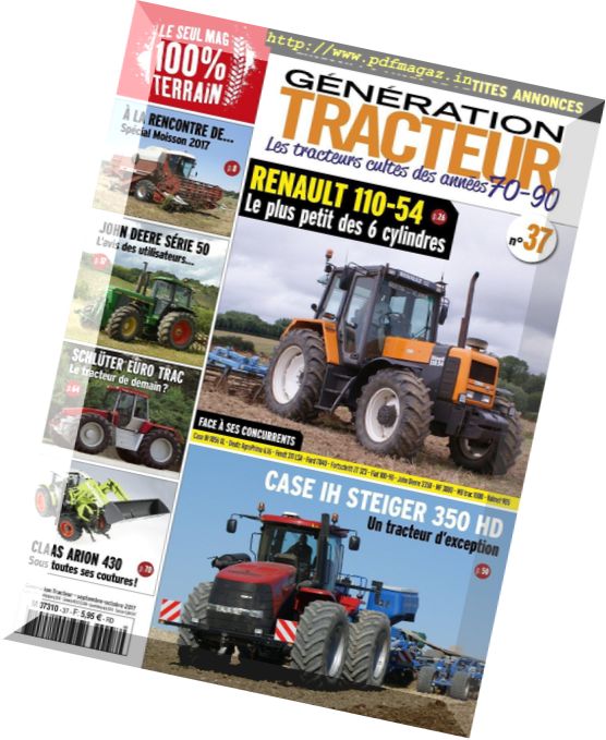 Generation Tracteur – Septembre-Octobre 2017