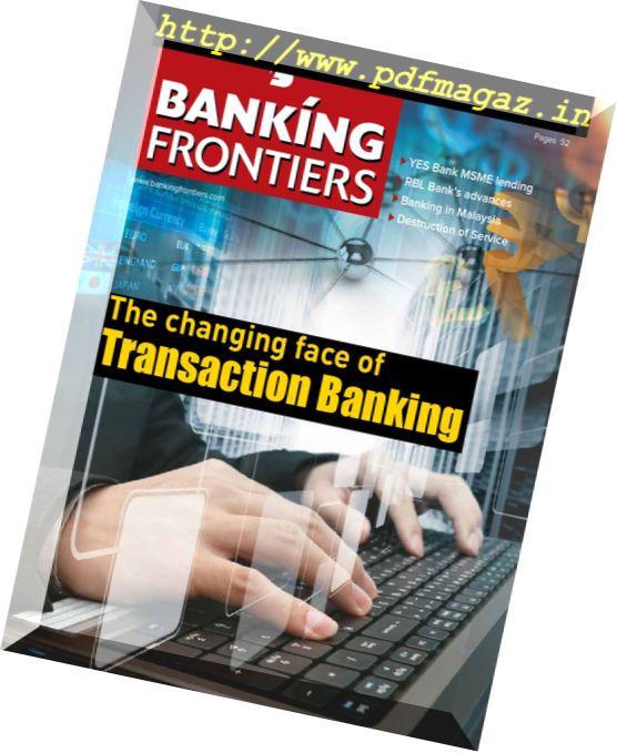 Banking Frontiers – August 2017