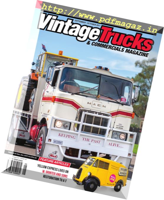 Vintage Trucks & Commercials – September-October 2017