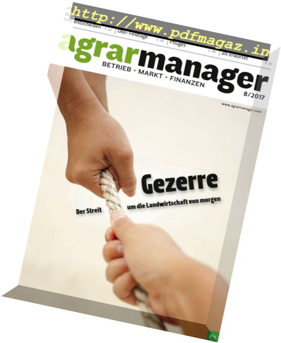 Agrarmanager – August 2017