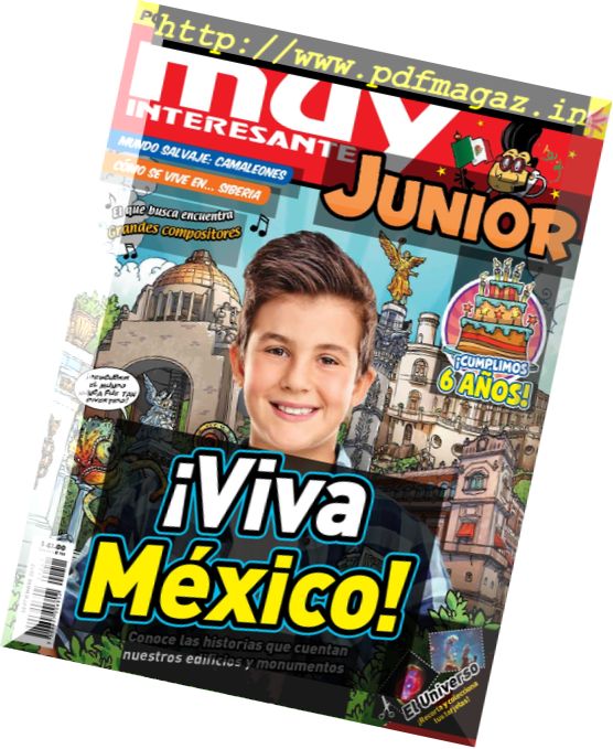 Muy Interesante Junior Mexico – septiembre 2017