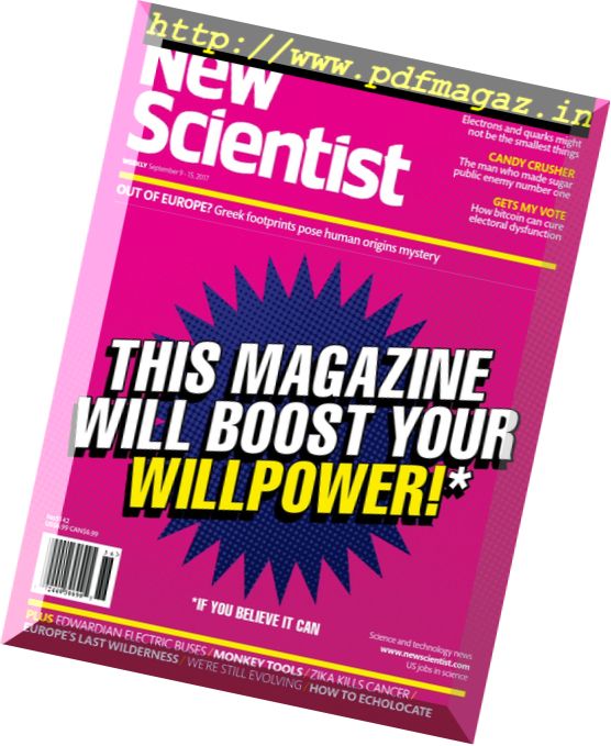 New Scientist – 9 September 2017