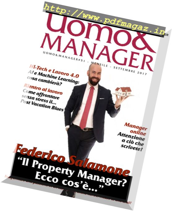 Uomo & Manager – Settembre 2017