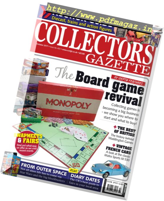 Collectors Gazette – October 2017