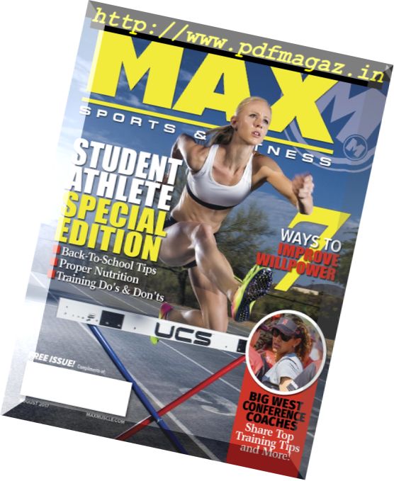 Max Sports & Fitness – August 2017