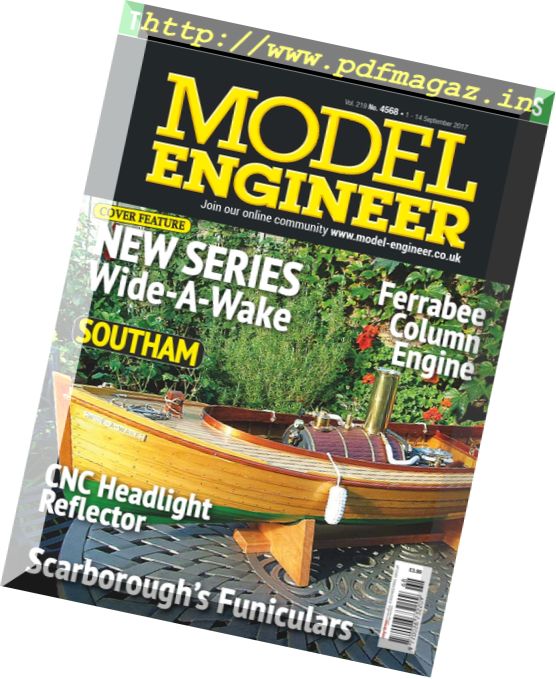Model Engineer – 1-14 September 2017