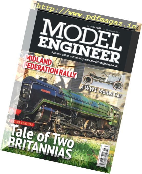 Model Engineer – 15-28 September 2017
