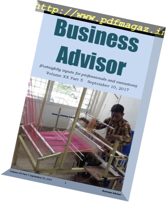 Business Advisor – 10 September 2017