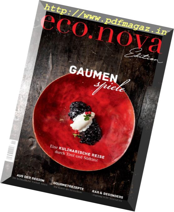 eco.nova – Spezial Kulinarium 2017