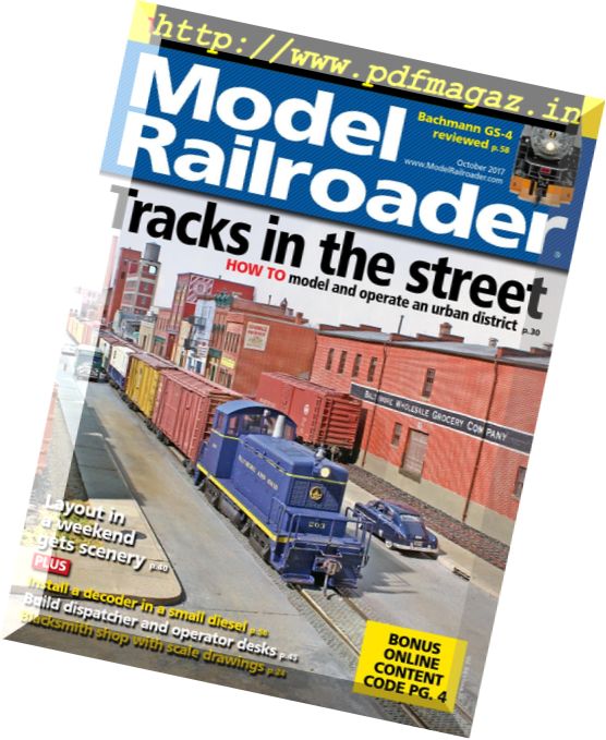 Model Railroader – October 2017