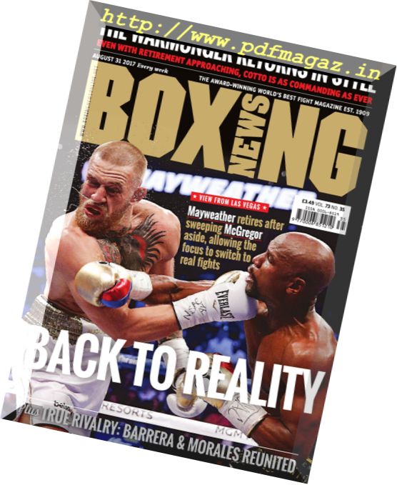 Boxing News – 31 August 2017