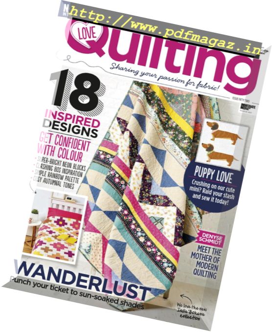 Love Patchwork & Quilting – Issue 52, 2017