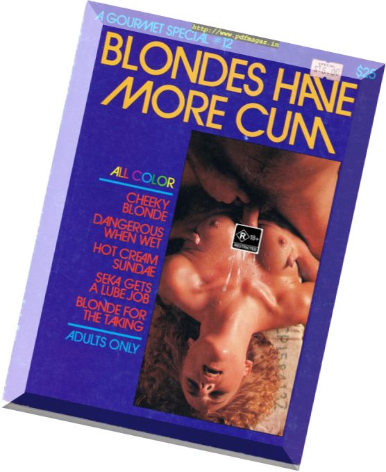 Blondes Have More Cum A GOURMET – Special 12