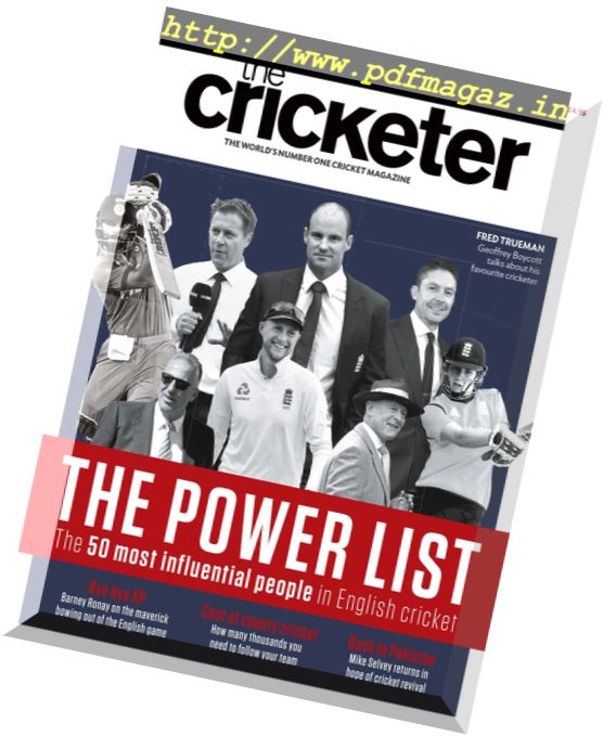 The Cricketer Magazine – September 2017