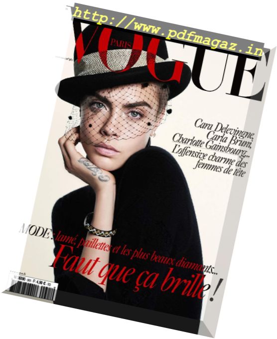 Vogue Paris – Octobre 2017