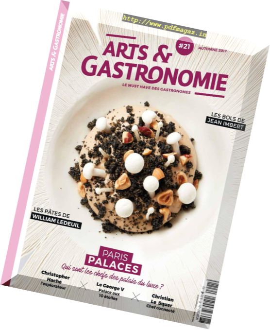 Arts & Gastronomie – Automne 2017