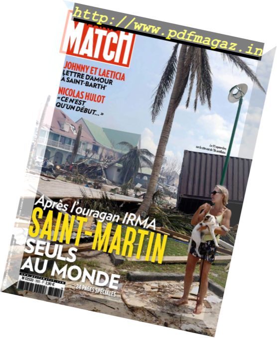 Paris Match – 14 au 20 Septembre 2017