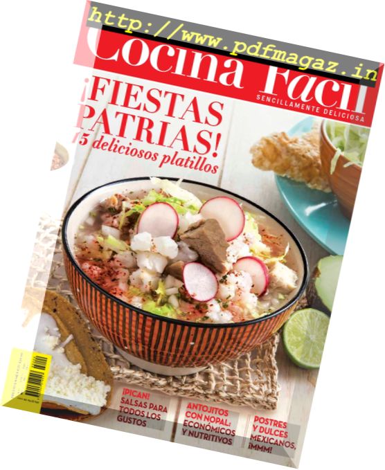 Cocina Facil Mexico – octubre 2017