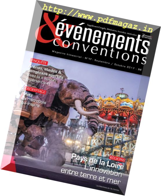 Evenements & Conventions – Septembre-Octobre 2017
