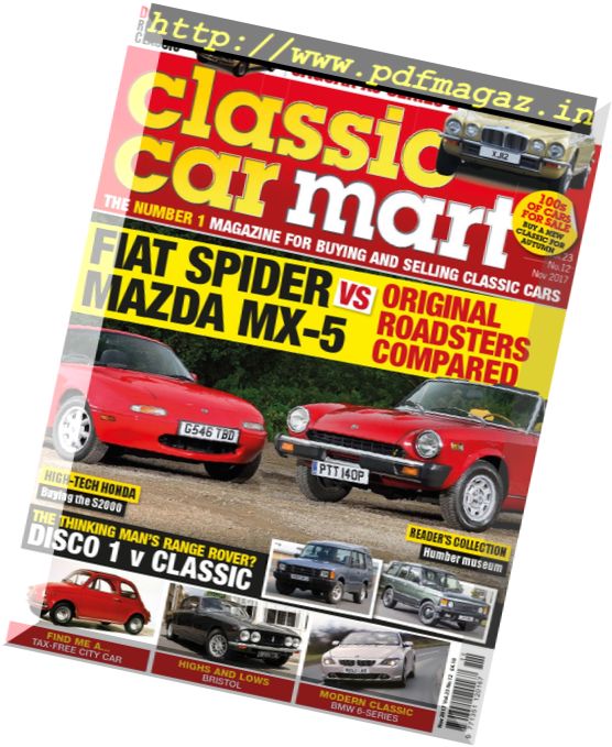 Classic Car Mart – November 2017