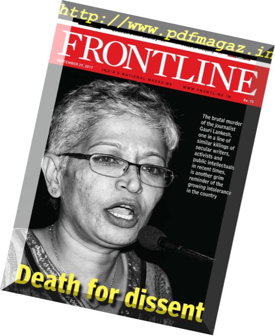 Frontline – 29 September 2017