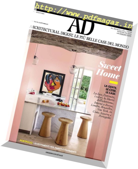 AD Architectural Digest Italia – Ottobre 2017