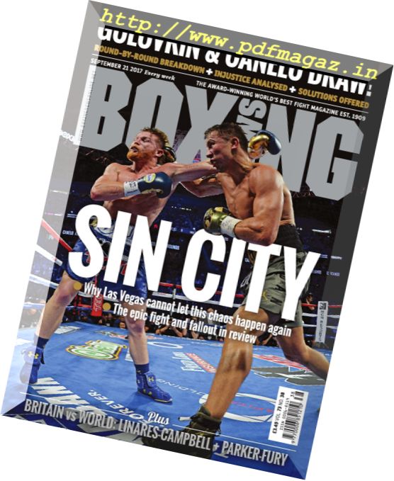Boxing News – 21 September 2017