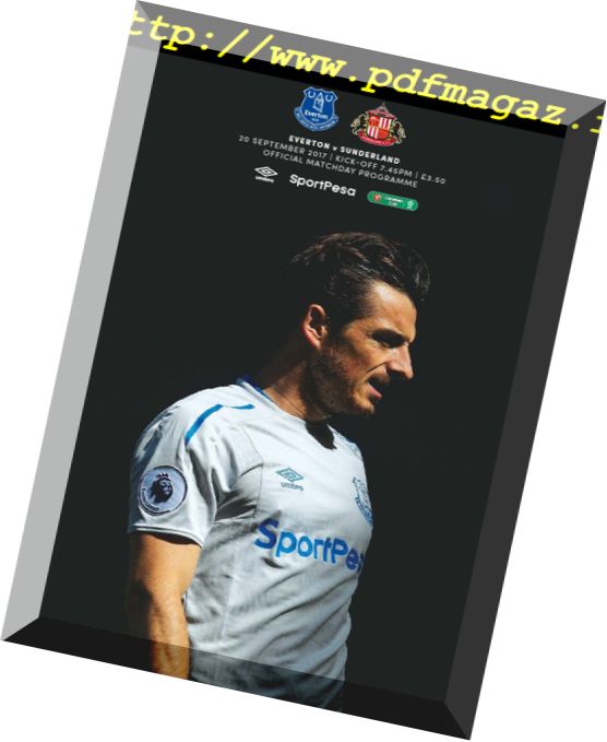 Everton Programmes – 20 September 2017