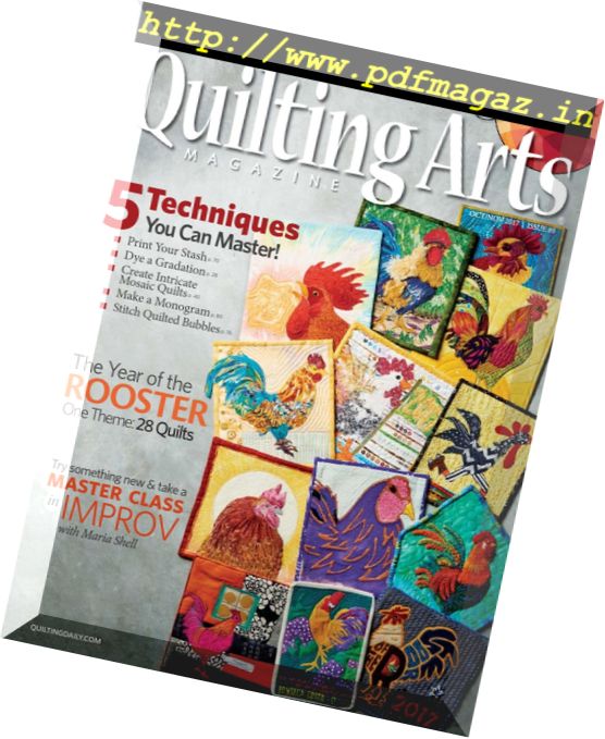 Quilting Arts – October-November 2017