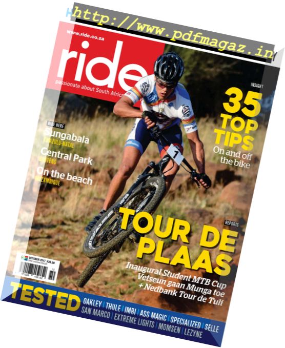 Ride South Africa – October 2017
