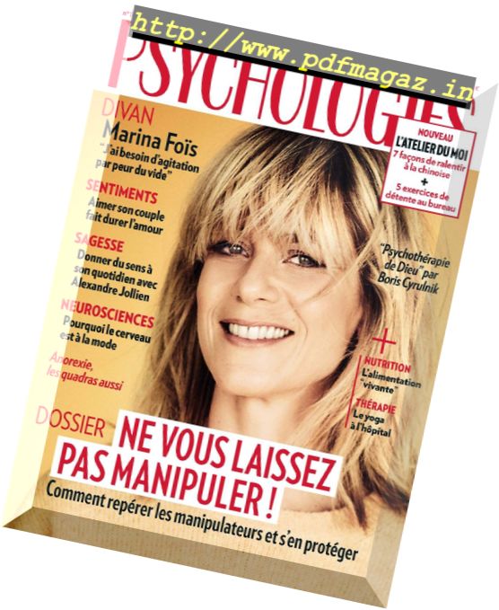 Psychologies France – Octobre 2017