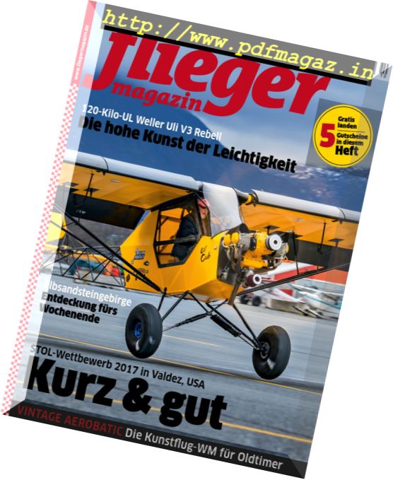 Fliegermagazin – Oktober 2017