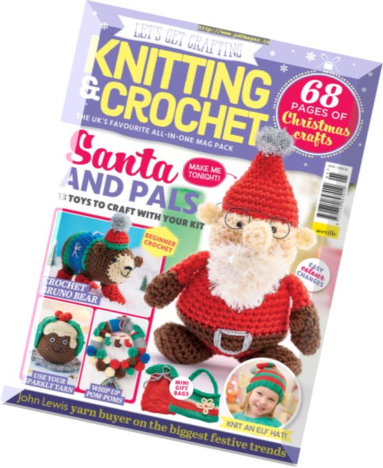 Let’s Get Crafting Knitting & Crochet – Issue 95, 2017