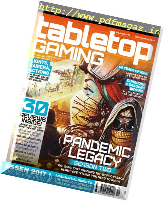 Tabletop Gaming – October-November 2017